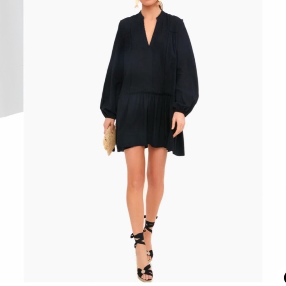 Tuckernuck x Pomander Place | Black Ophelia Mini Dress Cotton Medium Resortwear